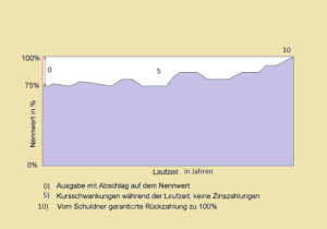 Merkmale eines Zerobonds